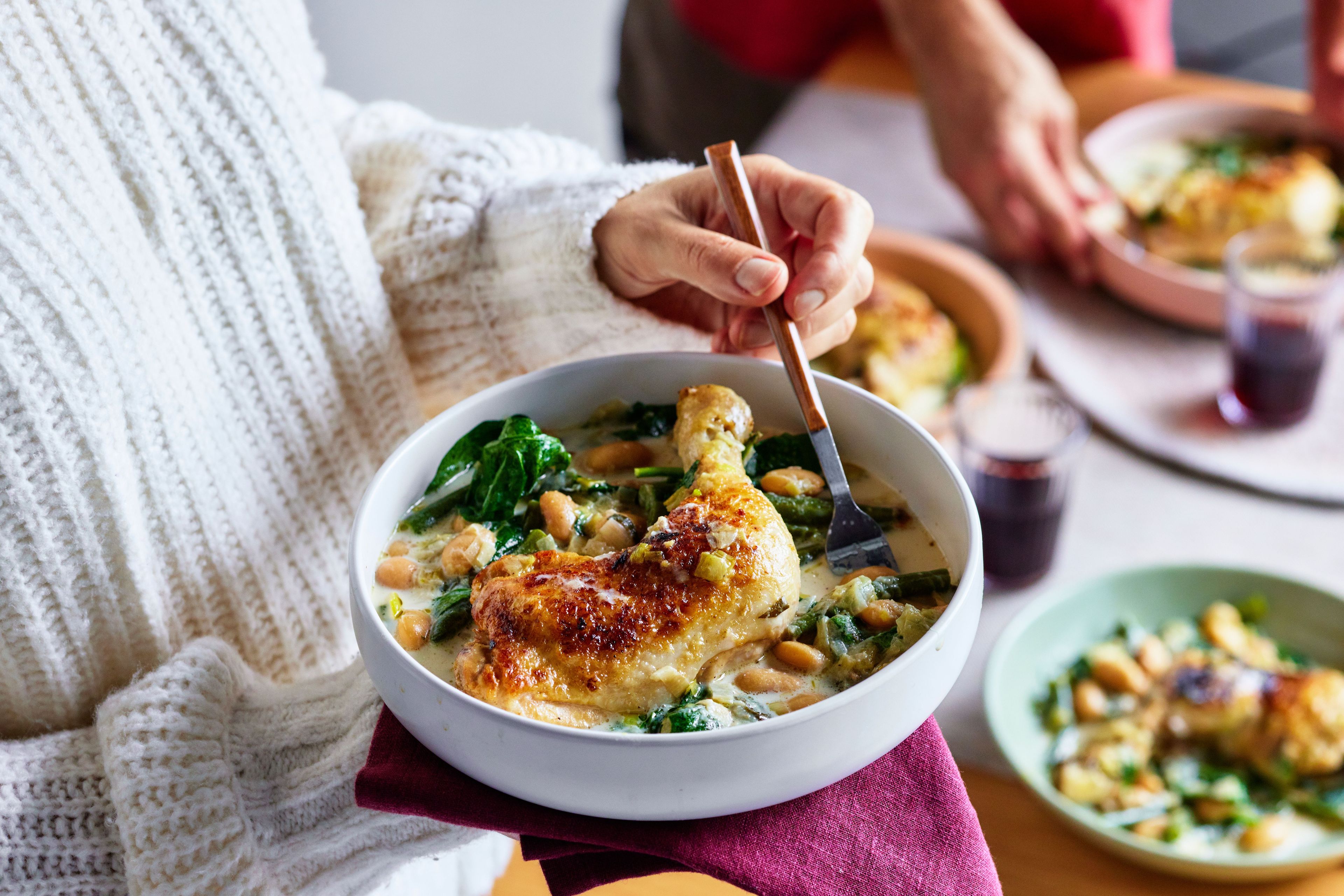 braised-rosemary-and-leek-chicken-with-greens-serves-4-